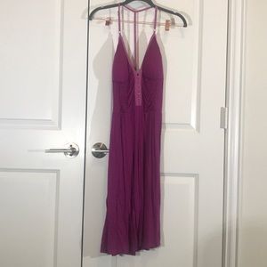 Free people purple t back sundress